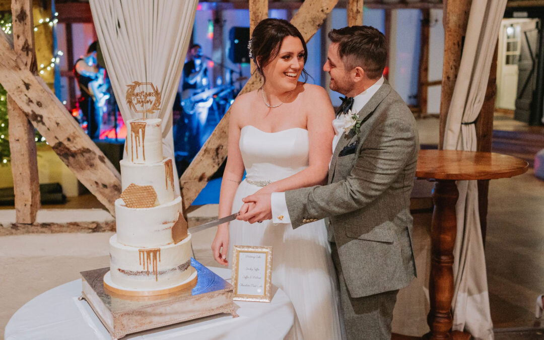 Jo and Jons Clock Barn Wedding