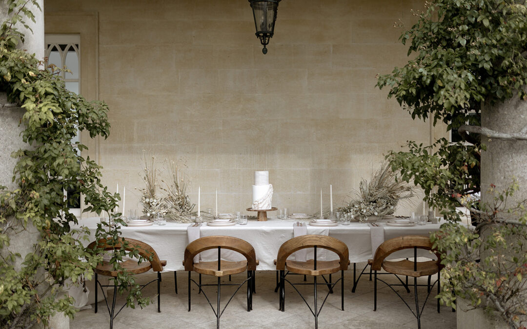 Contemporary and minimalist shoot at luxury wedding venue,  Euridge Manor